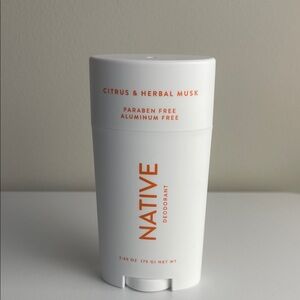 Native Deodorant - Citrus & Herbal Musk 2.65 oz